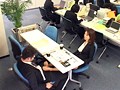 「誰にも気づかれない机の下の脚コキはSEXより気持ちいい？！綺麗すぎて彼氏が出来ない脚線美女に足をからませたら…」 VOL.1