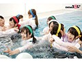 SOD女子社員 これぞ真夏の超羞恥！シャツもマ○コも透け透けびしょ濡れ！美巨乳揃いの女子社員水泳大会2018