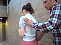 噂の爆乳素人ウェイトレス、出演了解まで完全密着！ 石田さおり