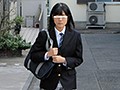 メガネっ娘女子●生 黒タイツ内大量射精痴漢