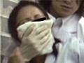 病院関係者より投稿 手術室で作業をしていると… 美人看護婦クロロホルムレイプ 昏睡したナースを分娩台に乗せ陵辱強姦！