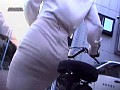 自転車のお姉さんのお尻