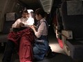 「こんな場所で射精したい！長距離フライトの消灯時間にコソコソせんずりをキャビンアテンダントだけに見せつけたら優しくヤられた」VOL.1 ＆ 「仕事中の無防備パンチラを見られていたと気づき恥ずかしがりながらも興奮してもっと見せつけてくる金髪CA」VOL.1
