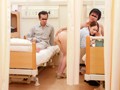 「『私まだイってないの！』覗き見したボクを尻で挑発する隣の見舞いにきた若妻は夫の早漏フニャチ○ポでは満足できないイキたがり性欲女」VOL.1