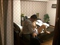 ベランダで通行人の視線を感じながら犯され欲情する人妻