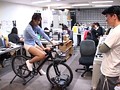 これぞ限界ギリギリの社内羞恥＆街中露出！！アクメ自転車を作った伝説のSOD女子社員がイクッ！！