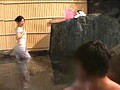 深夜の男湯で、美人清掃員と二人っきり （DOD）