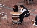 美脚×ローライズ短パン×露出デート 花野真衣