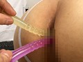 超美形ニューハーフ ピタコスでペニクリが擦れてパッツパツ 黒瀬ララ
