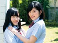 「控えめだけど、敏感なふくらみ。」制服女子校生レズビアンAA（ダブルエー） 江奈るり 宮沢ゆかり