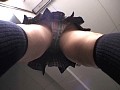 女子校生染み付き接写パンチラ