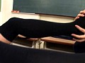 女子校生のニーソックス