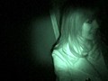 ナンパした素人娘を心霊スポットに連れて行き、超リアルな化け物に犯られる