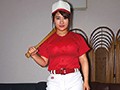 褐色エロボディーのガチムチ爆乳野球ギャル 舞野いつき