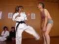 実験工房 空手GAL校生Rocoとキモ系M男弟子の1日 ～逆レイプ＆サンドバッグ！ （DOD）