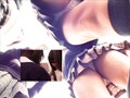 街角盗撮！女子校生逆さ撮り＋かわいいお顔もしっかりチェック！2画面パンチラ 【2枚組】（DOD）
