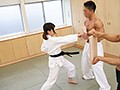 全国大会でも強かった。本物黒帯。空手少女。もえか