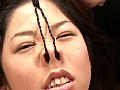 鼻フック顔面拘束調教