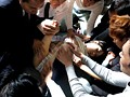集団痴漢レイプ 女子校生、凌辱電車は止まらない 鈴音りん 二宮ナナ