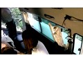 救急車に付き添いできたかわいい女の子パンチラ盗み撮り