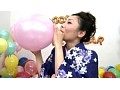 Balloon World あすかとさやかの晴れ着で風船大会